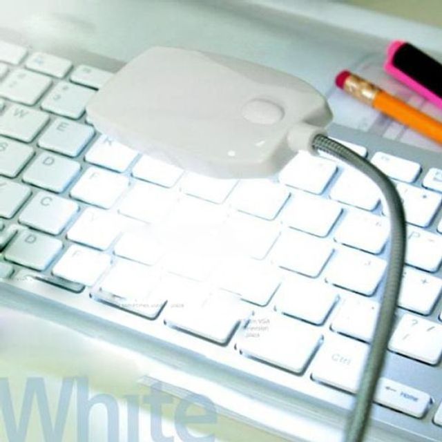coms USB 램프(스탠드형)28LED 화이트