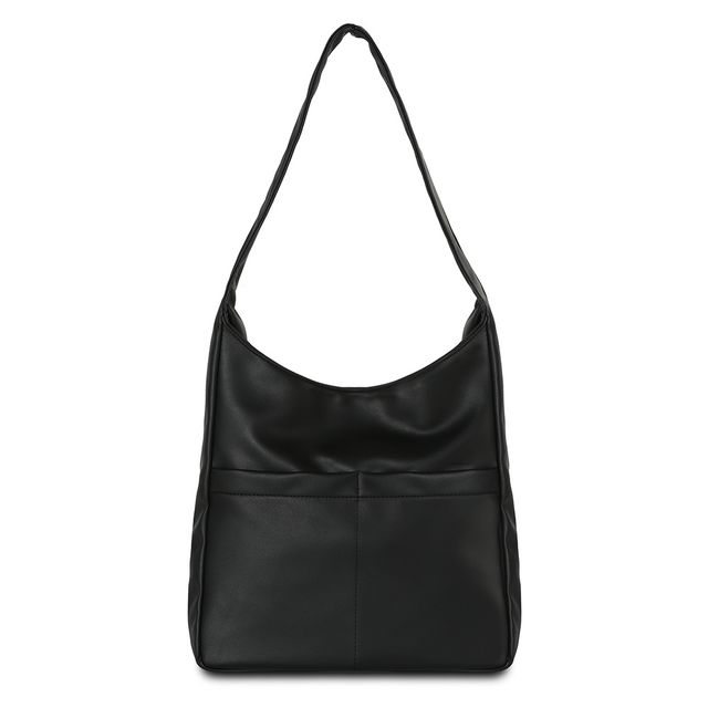 여성 인조 가죽 숄더백 캐주얼 직장인 데일리 출근용