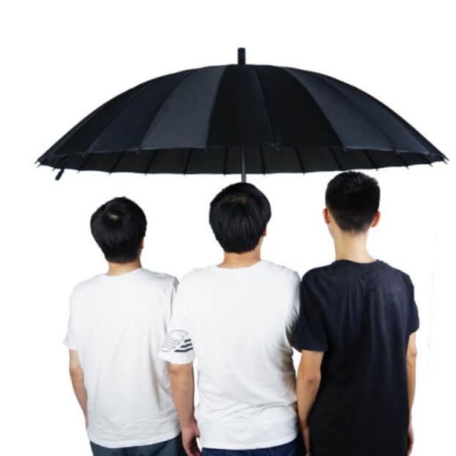 장우산 튼튼한 대형 고급 골프 답례품 가죽핸들