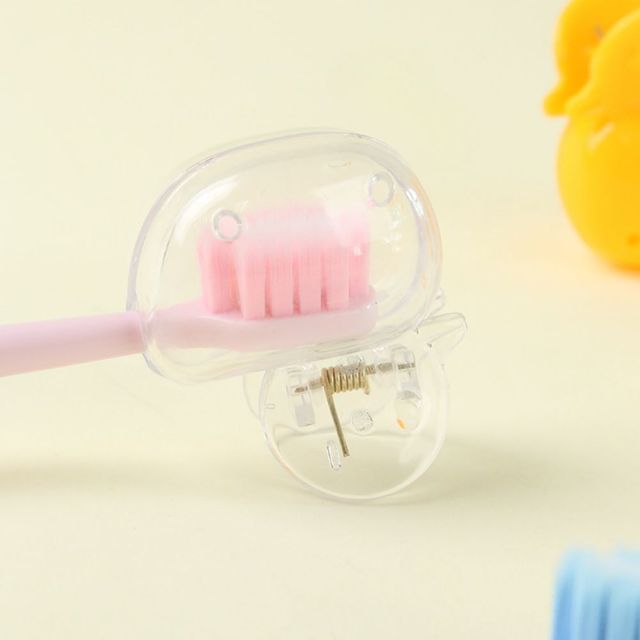 혜명몰 클립형 오리칫솔캡 휴대용 위생보관커버 칫솔커버 일회용칫솔치약 치약칫솔선물세트 칫솔세트선물