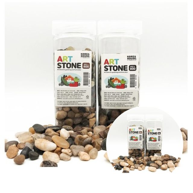 아트스톤 800g MIX 소  정원인테리어 어항용품