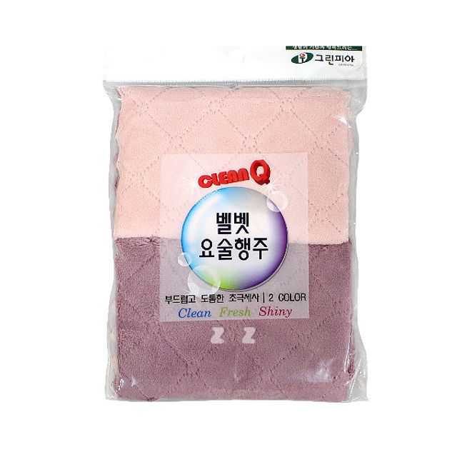 IS 그린피아 벨벳요술행주 2P - 부드러운 흡수력