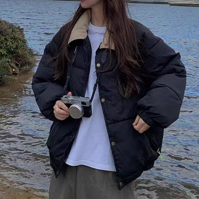 오버핏 겨울 코트 자켓 패딩 신상 겨울점퍼 보온점퍼