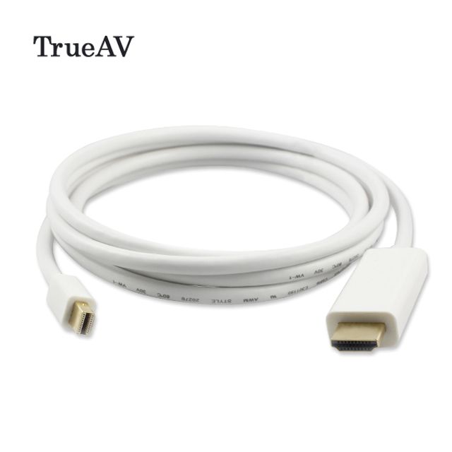 TrueAV mini displayport to HDMI 4k 변환 cable 1.8m