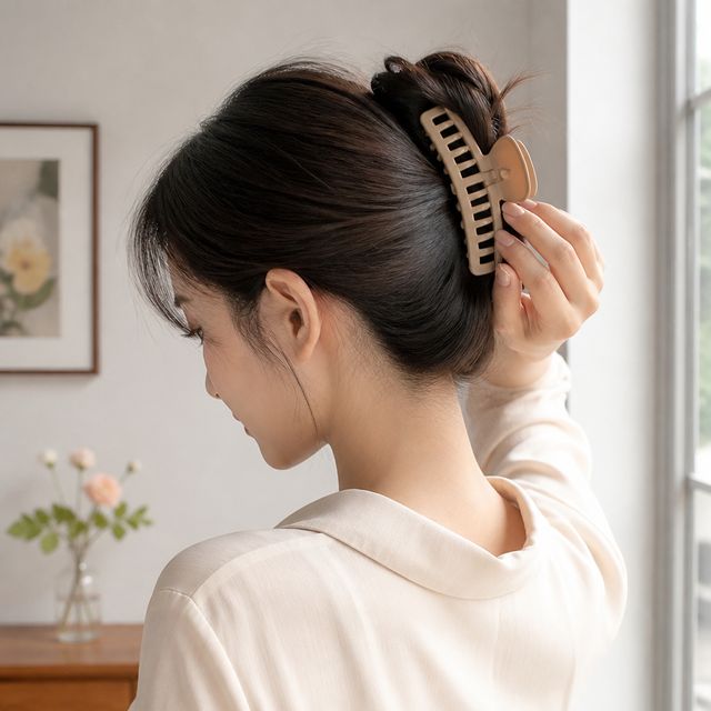 헤어액세서리 올림머리 헤어집게핀 고정용 집게 11.5cm