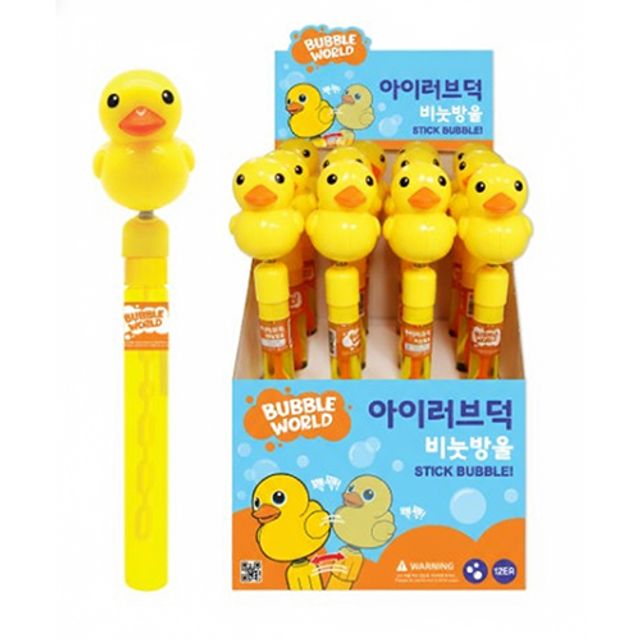 아이러브덕비누방울(12개묶음)