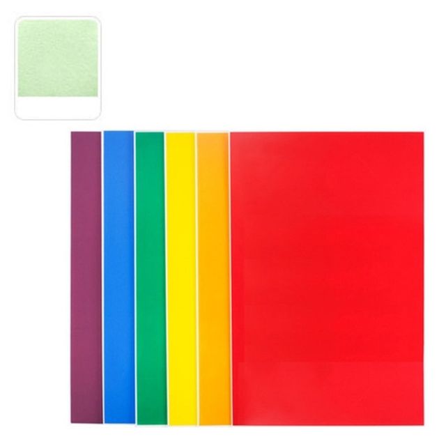 (현진) 단면칼라보드롱 2절 CB-51 배추잎 600x900mm (30개입)