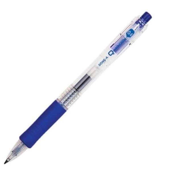 볼펜 0.4mm 청색 중성펜 사무용볼펜 필기펜 다꾸펜