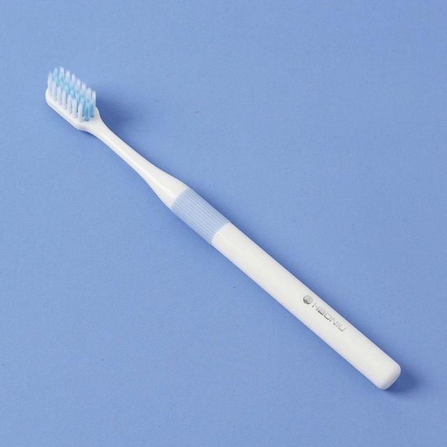 휴대용 미니 칫솔 블루 색상 구강 관리 용품 5개입
