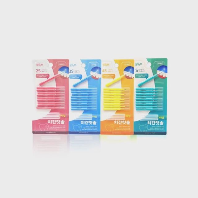 꿀템 치간칫솔 10P 4종