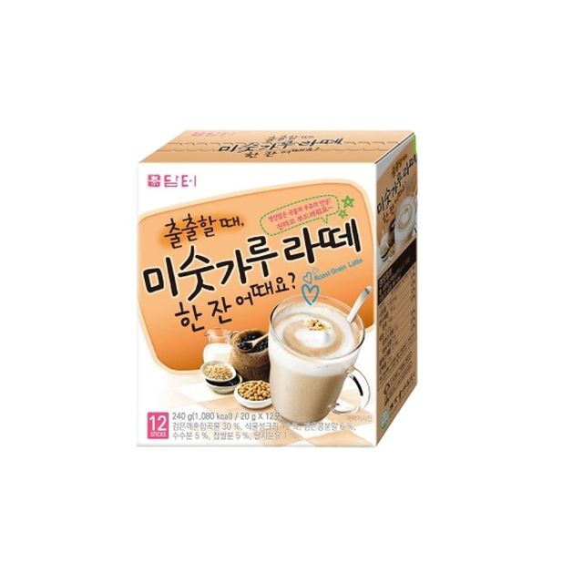 담터 미숫가루라떼 12스틱 분말 차