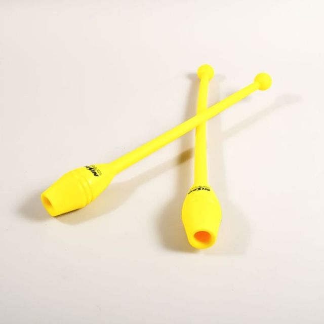 체조 36cm 응원 니스포 아동용 리듬 곤봉 노랑