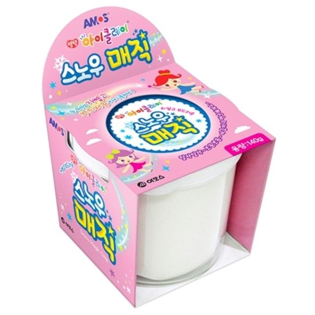 아모스 아이클레이 스노우 매직 140g