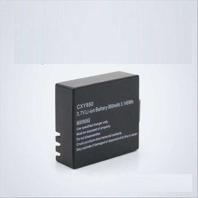 액션캠 AU181 전용 배터리 Li-ion CXY850 3.7V 850mA