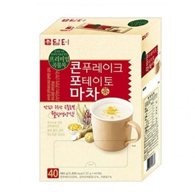 마차 40T 담터 전통차 포테이토 콘푸레이크 카누 맥심