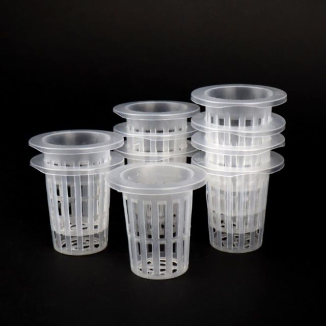 수경재배 포트 망포트 10개, 지름 5cm 물빠짐