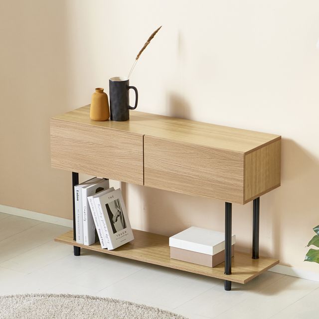 C1361 롱다리 서랍 1000 거실장 2colors