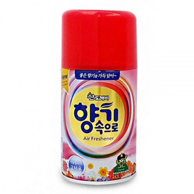 캔 방향제 자동 분사기 탈취제 화장실 매장 스프레이