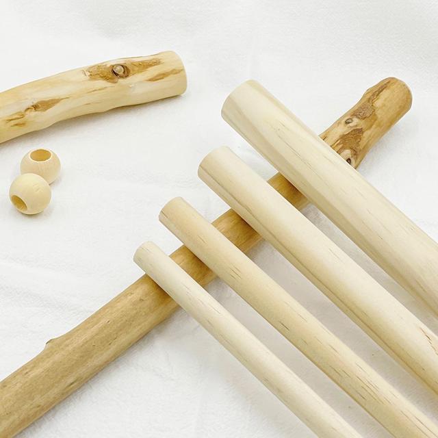 뉴송 목봉 25파이 20/30cm 나무봉 우드봉 우드스틱
