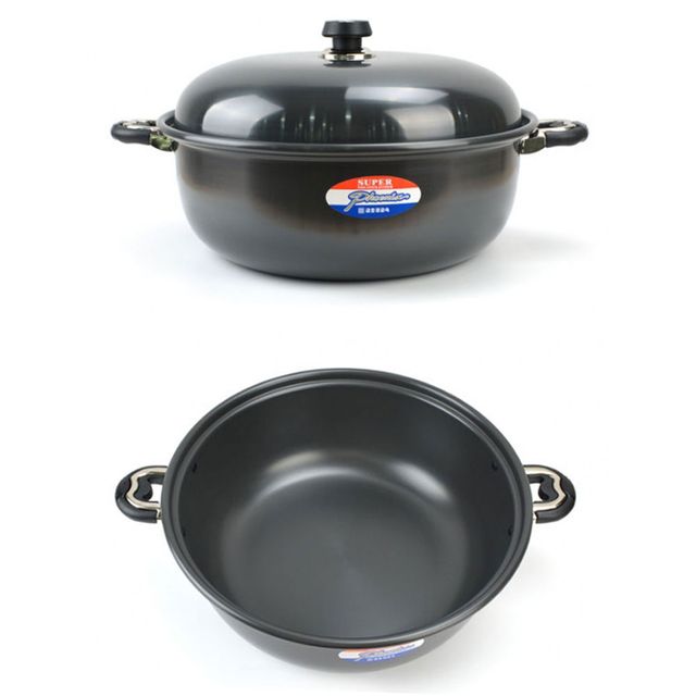 빠른 열전도 경질 찜기 찜솥 튀김솥 튀김팬 36cm 26호