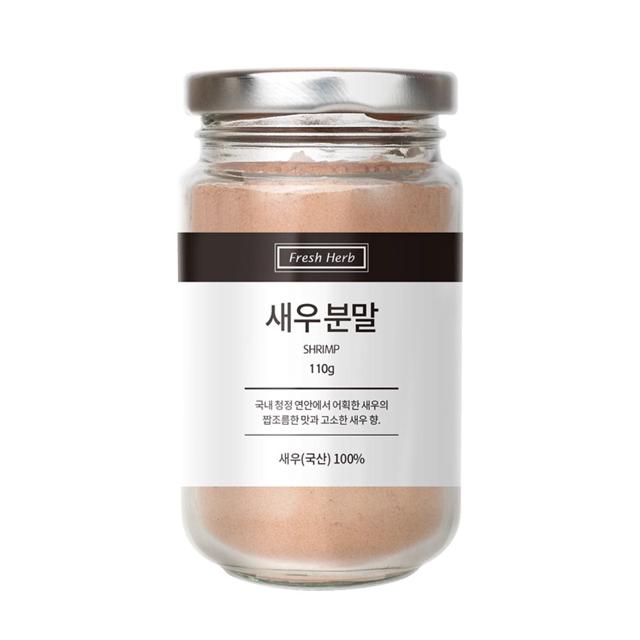 국산 새우분말 가루 110g 천연조미료 선식