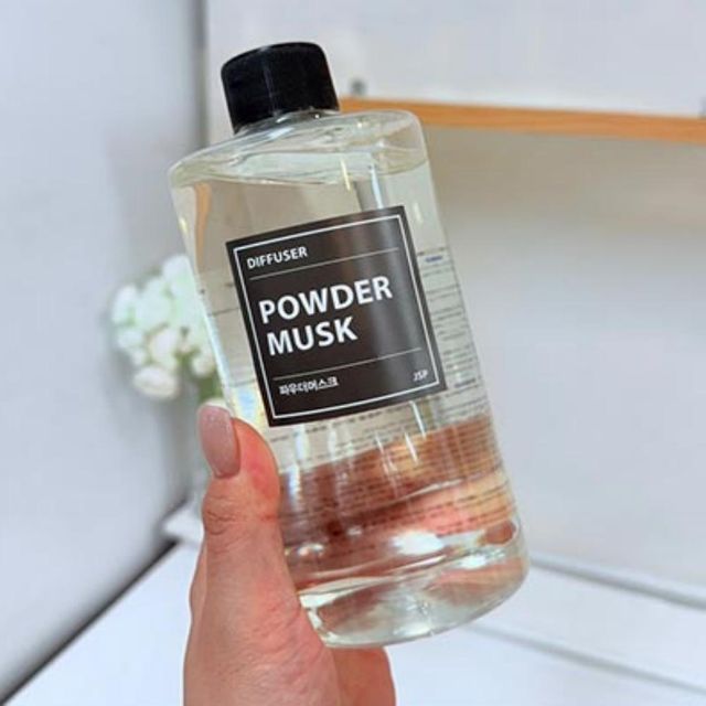 디퓨저 리필 500ml 파우더머스크 디퓨저리필 머스크향디퓨저 파우더향
