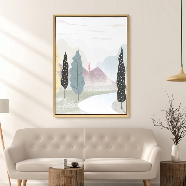 일러스트 캔버스 액자 30x40cm