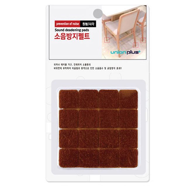 테이블다리 의자발 소음방지 18x18 LF-0140 사각형