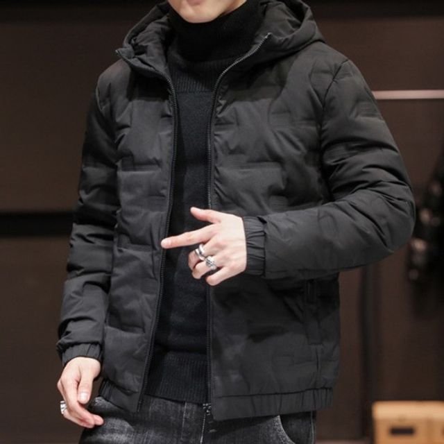 후드티 후드집업 남자 베이직 후드 숏 패딩 점퍼 데일리점퍼 겨울잠바