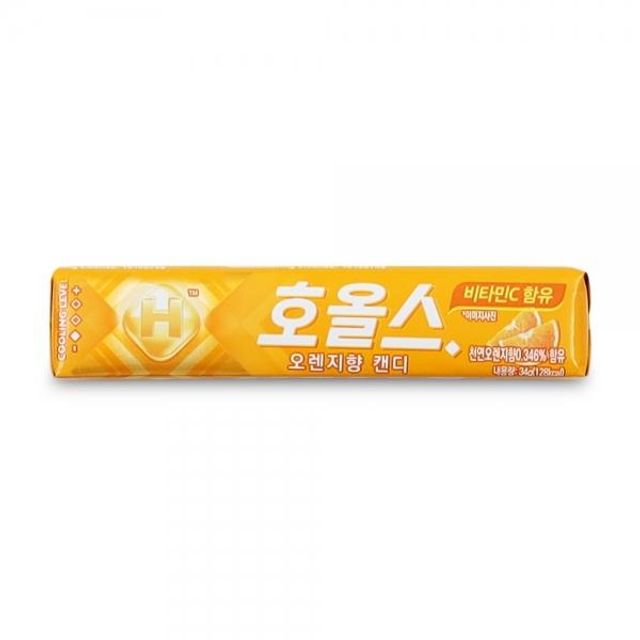 오렌지향 캔디 27.9g 홀스 호올스 사탕
