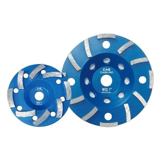카스 평컵 다이아몬드폴리싱컵 DPC-F-7 7 x8T 대면적 연마 효율