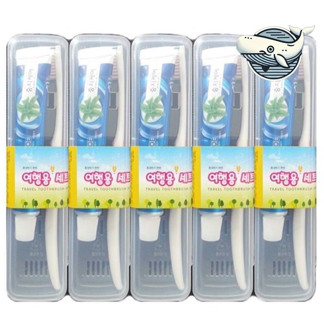 휴대용 양치세트 여행용 양치용품 여행 필수