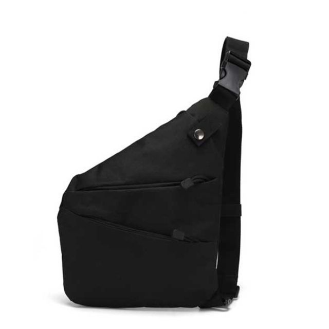 카모 디자인 가방 크로스백 바디체스트백 색상 블랙
