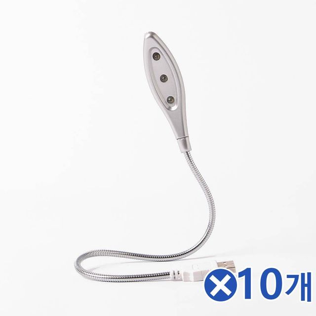 TBZ 다용도 USB LED라이트-색상랜덤x10개 클립형조명