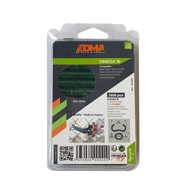 EDMA 스테이플(1250pcs)_044201 OMEGA16- 와이어파이-