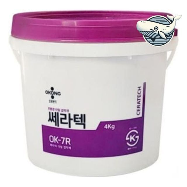 다목적 타일 붙임 마감재 4KG 방수 접착제