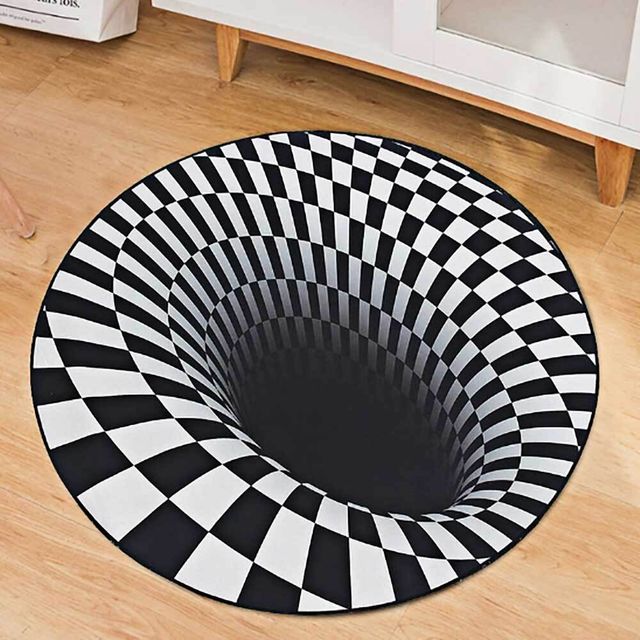 입체 착시매트 폴리 80cm 유쾌 러그