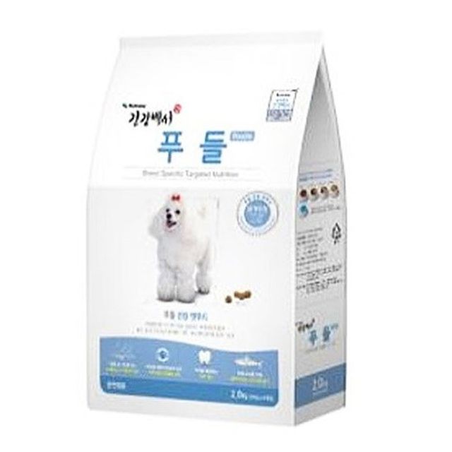 푸들 전용 건식 사료 치석예방 관절보호 1.2kg