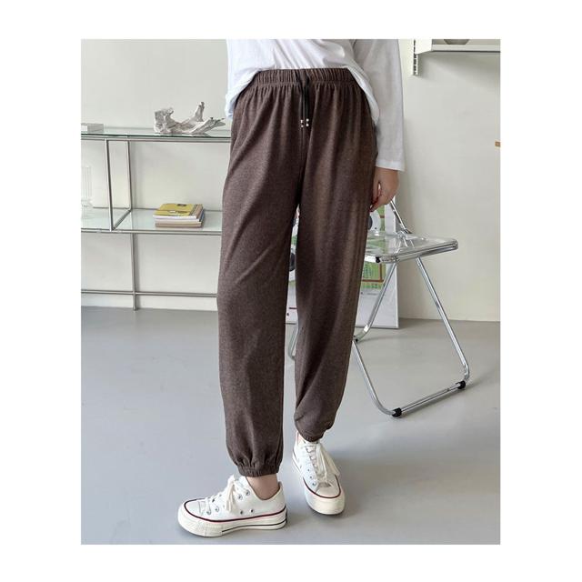 기모 스판 트레이닝 바지 조거 팬츠 홈웨어 운동복