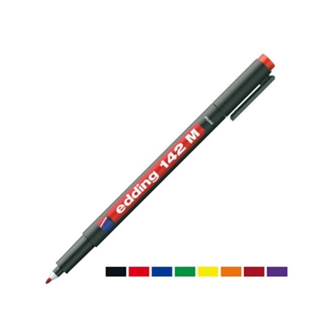 혜명몰 에딩펜 142M OHP마카 흑색 1.0mm - 개 (1개입) 사인마카 그림마카 DIY키트 마카펜 미술마카