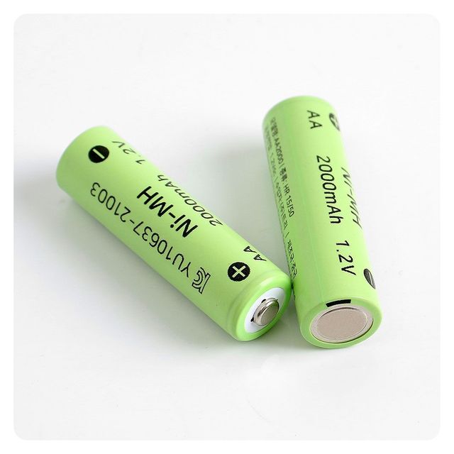 2000mAh 니켈수소 AA 충전지 2p세트