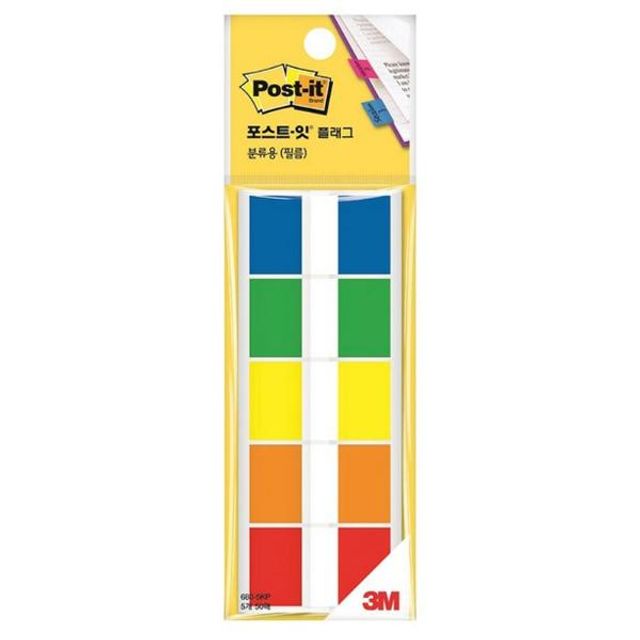 3M 포스트잇 플래그 680-5KP 44x25mm