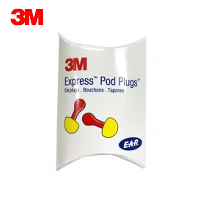 3M 청력보호 손잡이 귀마개 Express 이어플러그