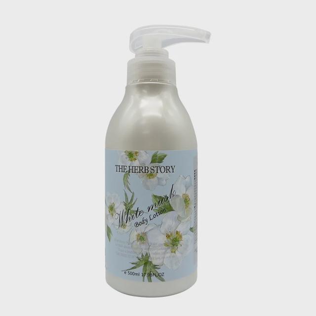더허브스토리 보습 바디로션 화이트머스크 500ml
