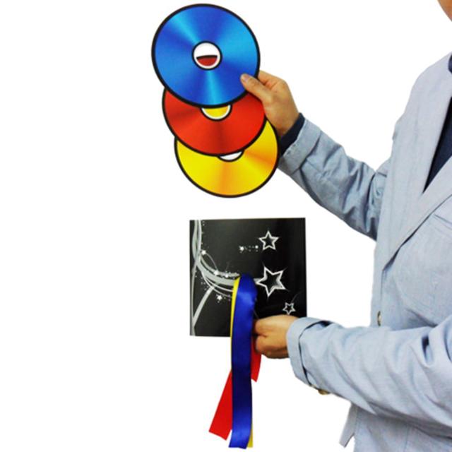(KC인증) JL매직 케이스에 CD를 넣으면 컬러가 바뀌는 마술 컬러체인지베니싱CD(고급형)끈포함