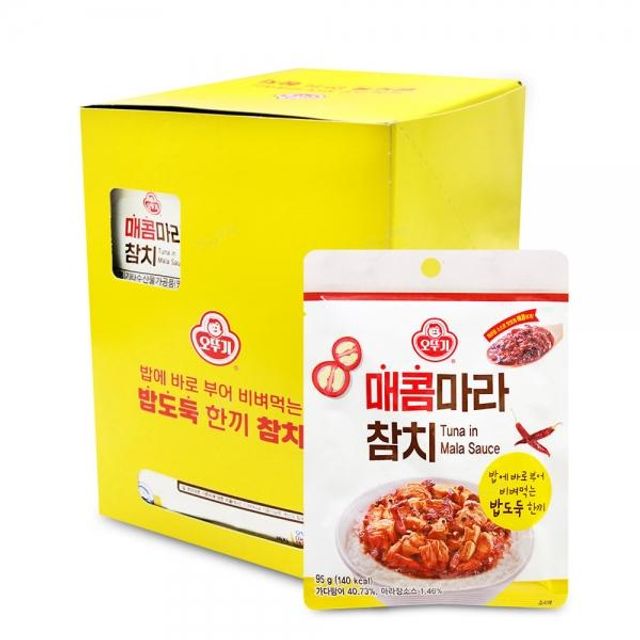 오뚜기 밥도둑 매콤마라참치 15개
