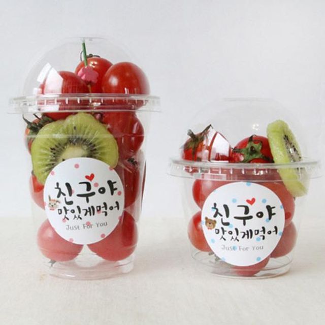 유치원 어린이집 선물용 일회용 도시락 용기 세트