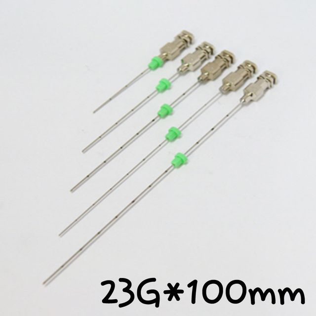블럭니들(신경차단) 23GX100mm 일회용 통증치료용