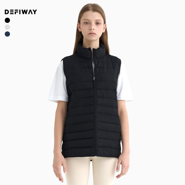 DEFIWAY 듀스포 집업 패딩 조끼