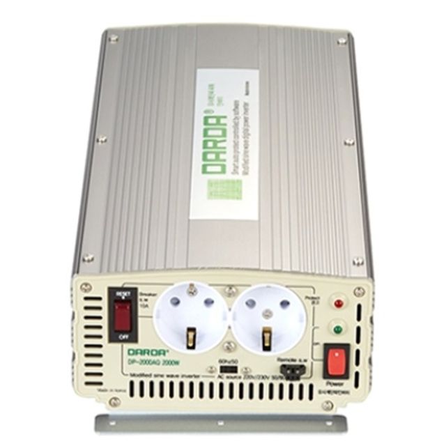 다르다 DC/AC 인버터 DP1500AQ 1500W DC12V 차량용 변환기